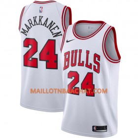 Maillot NBA Chicago Bulls Lauri Markkanen 24 Nike 2019-20 Association Edition Swingman - Homme